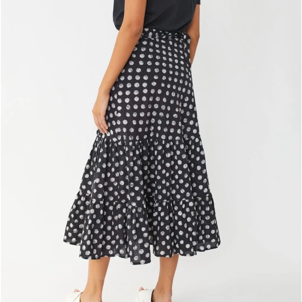 Matta Kali Ambu Wrap Skirt, Black M/L NWT!